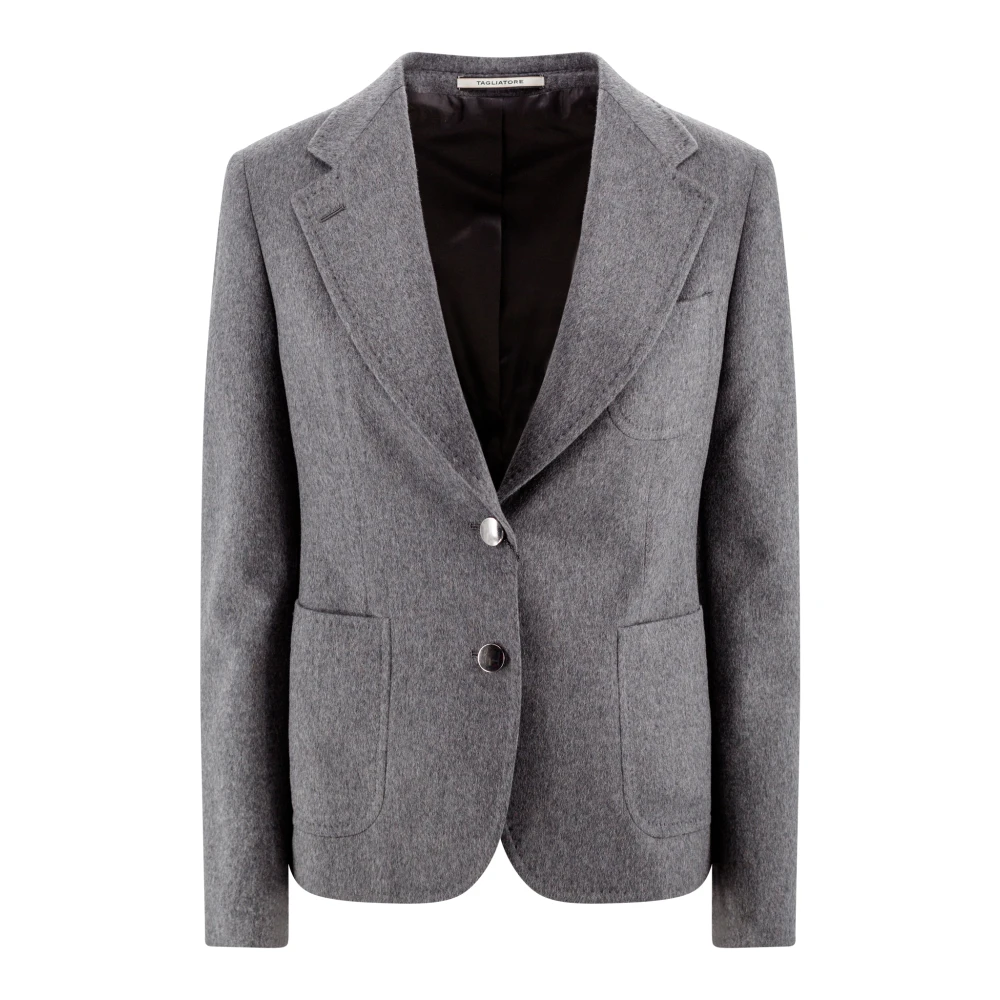 Tagliatore Grijze Jas voor Mannen Gray Dames