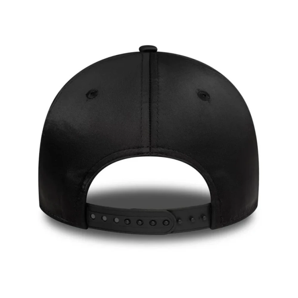 new era Yankees Satin 9Forty Damespet Black Dames