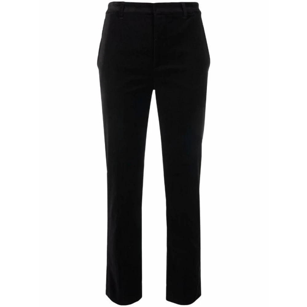 Ralph Lauren Slim-fit Broeken Black Dames