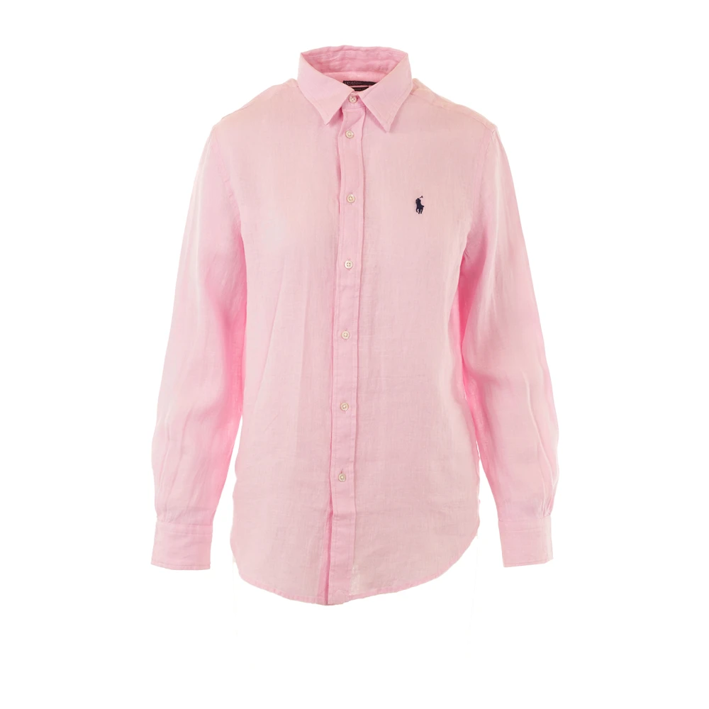 Polo Ralph Lauren Donna Rosa Camicette L, New,