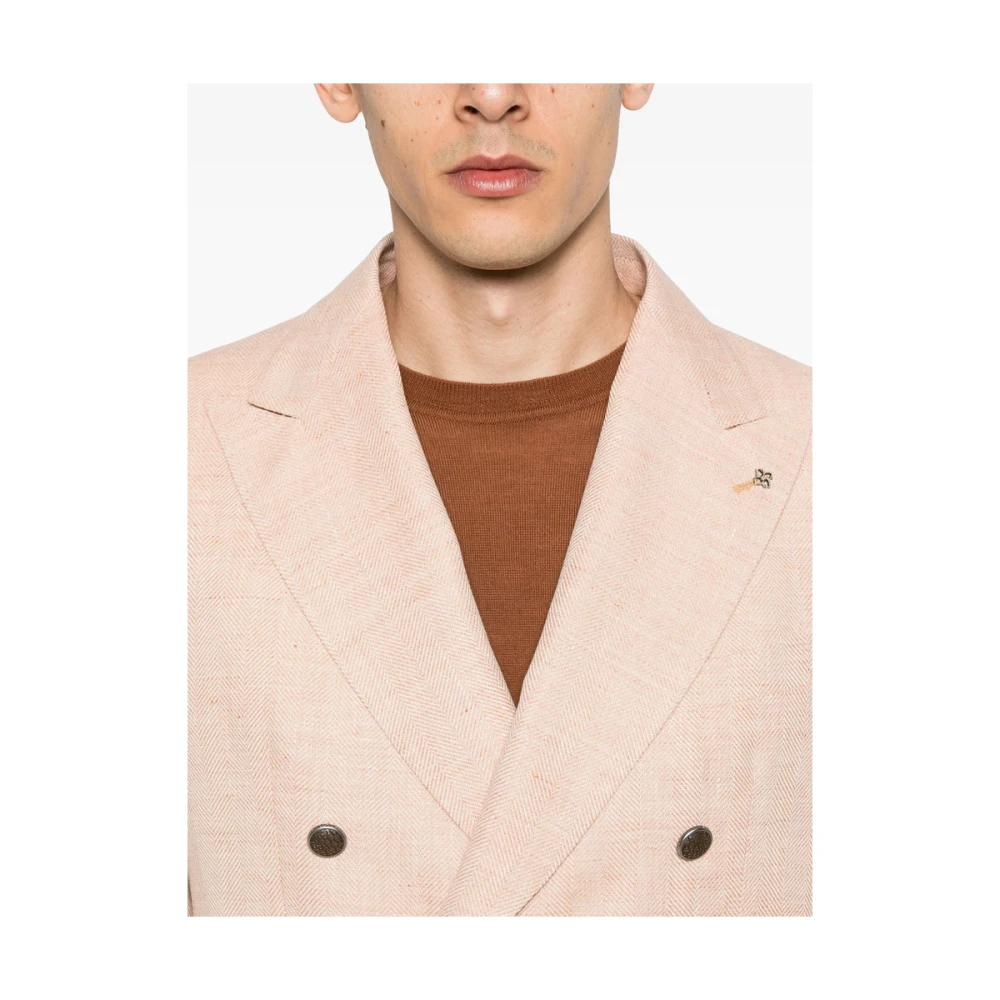 Tagliatore Jas Pink Heren