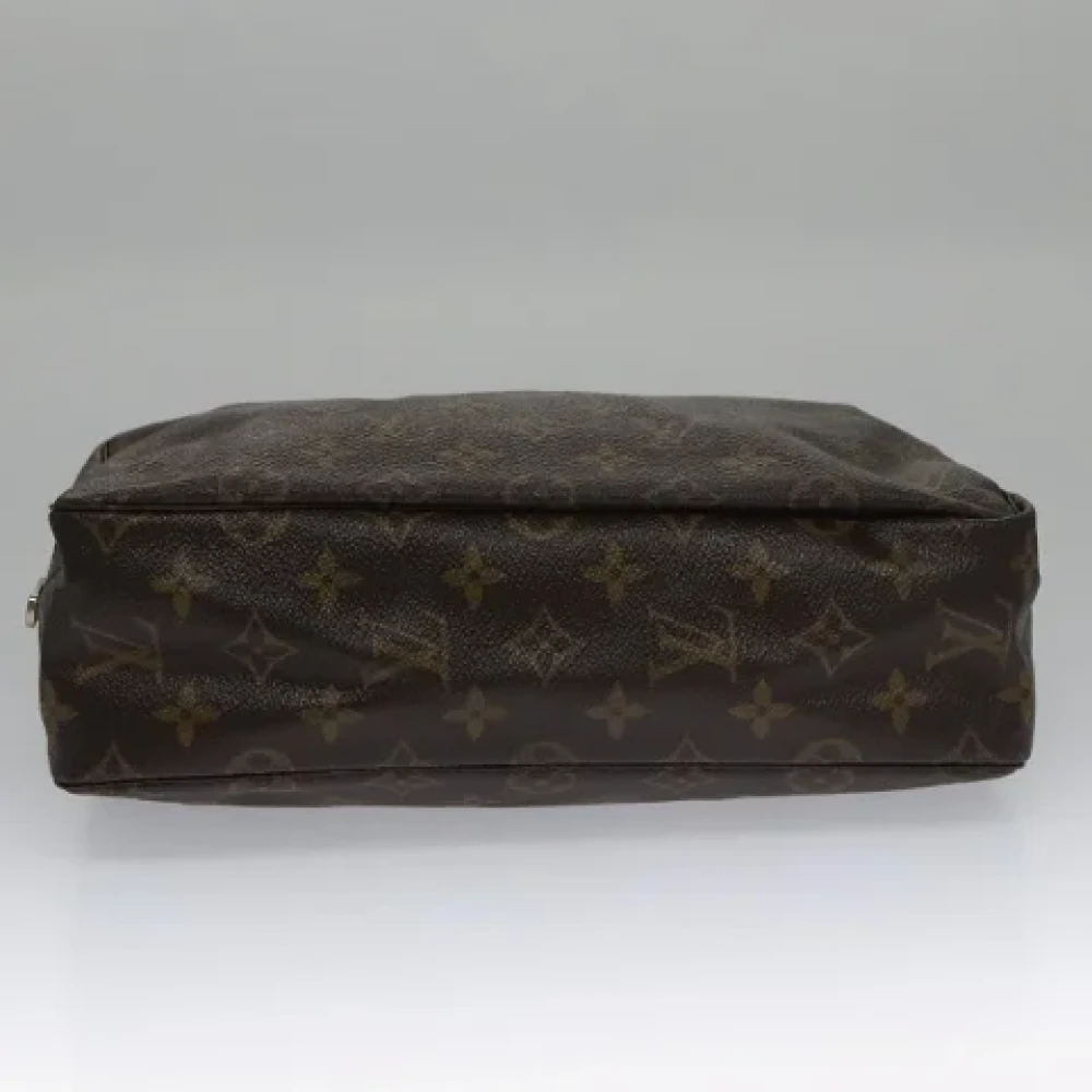 Louis Vuitton Vintage Pre-owned Canvas clutches Brown Dames