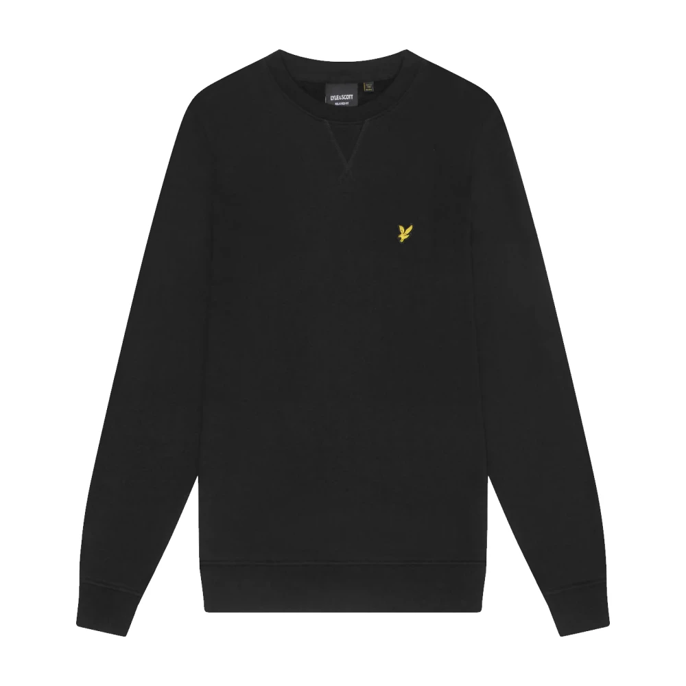 Lyle & Scott Grafische Crew Neck Sweatshirt Black Heren