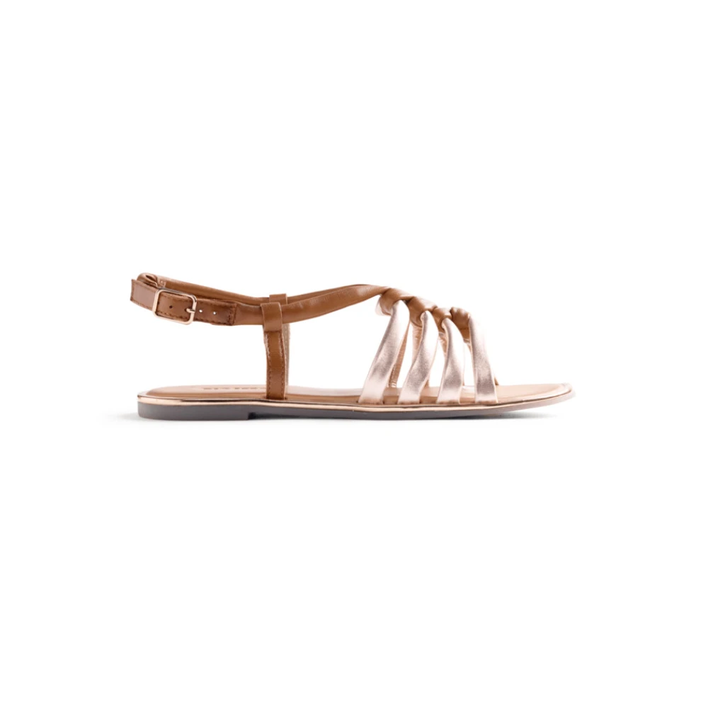 Gioseppo Women's Brown Pepperell Low Sandal - Flat Sandals - 5 Uk - Shoes