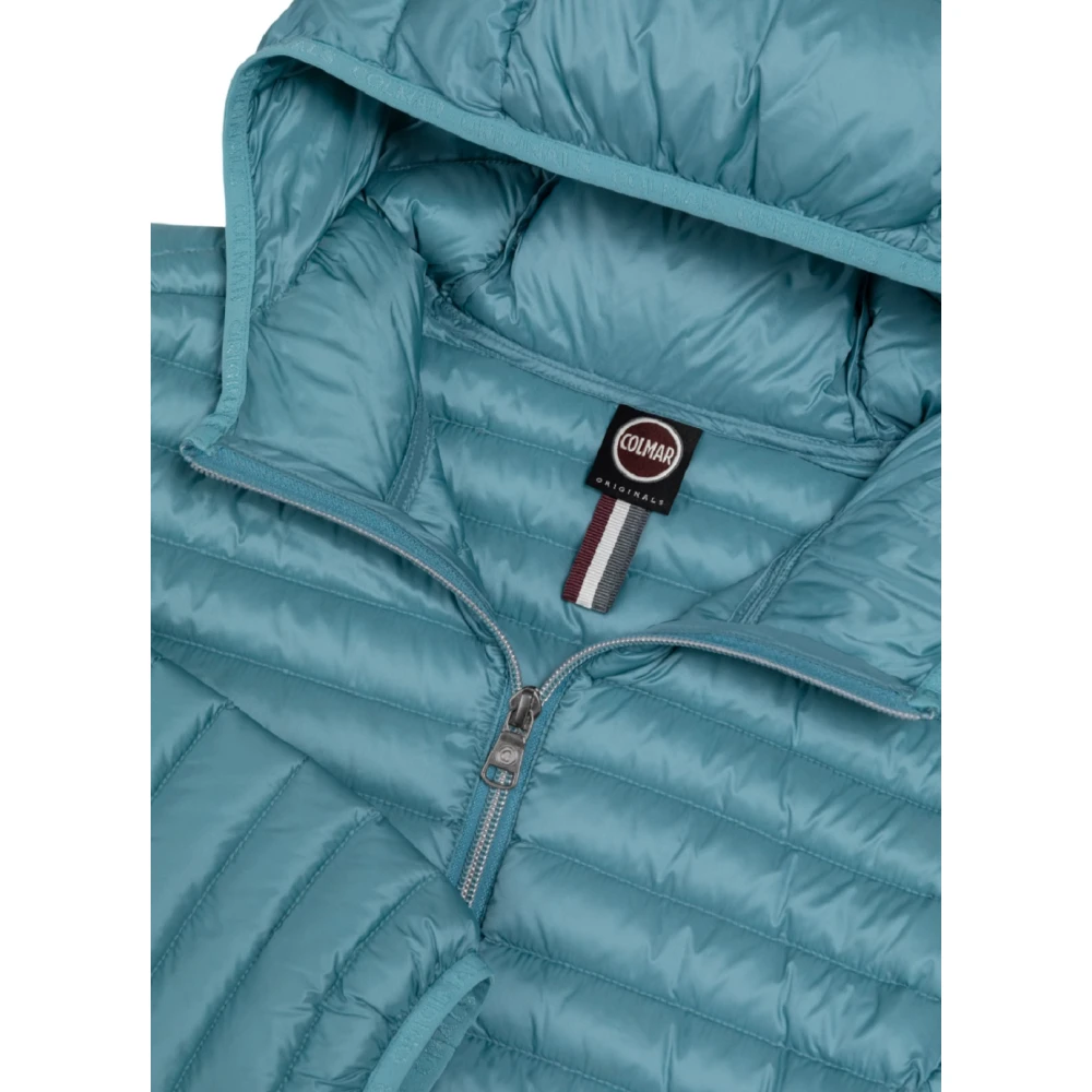Colmar Heldere Blauwe Lichtgewicht Hoodiejas Blue Dames