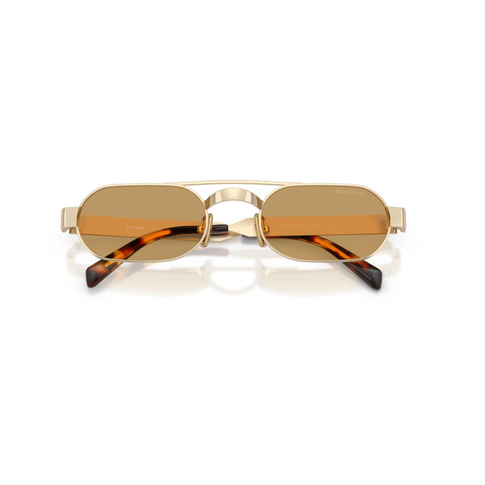 Miu Miu Unisex Yellow 0Mu B52s - Sunglasses - 52 Mm - Accessories