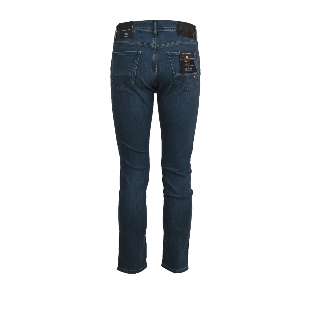 Tommy Hilfiger Flex Lyocell Jeans voor Mannen Blue Heren