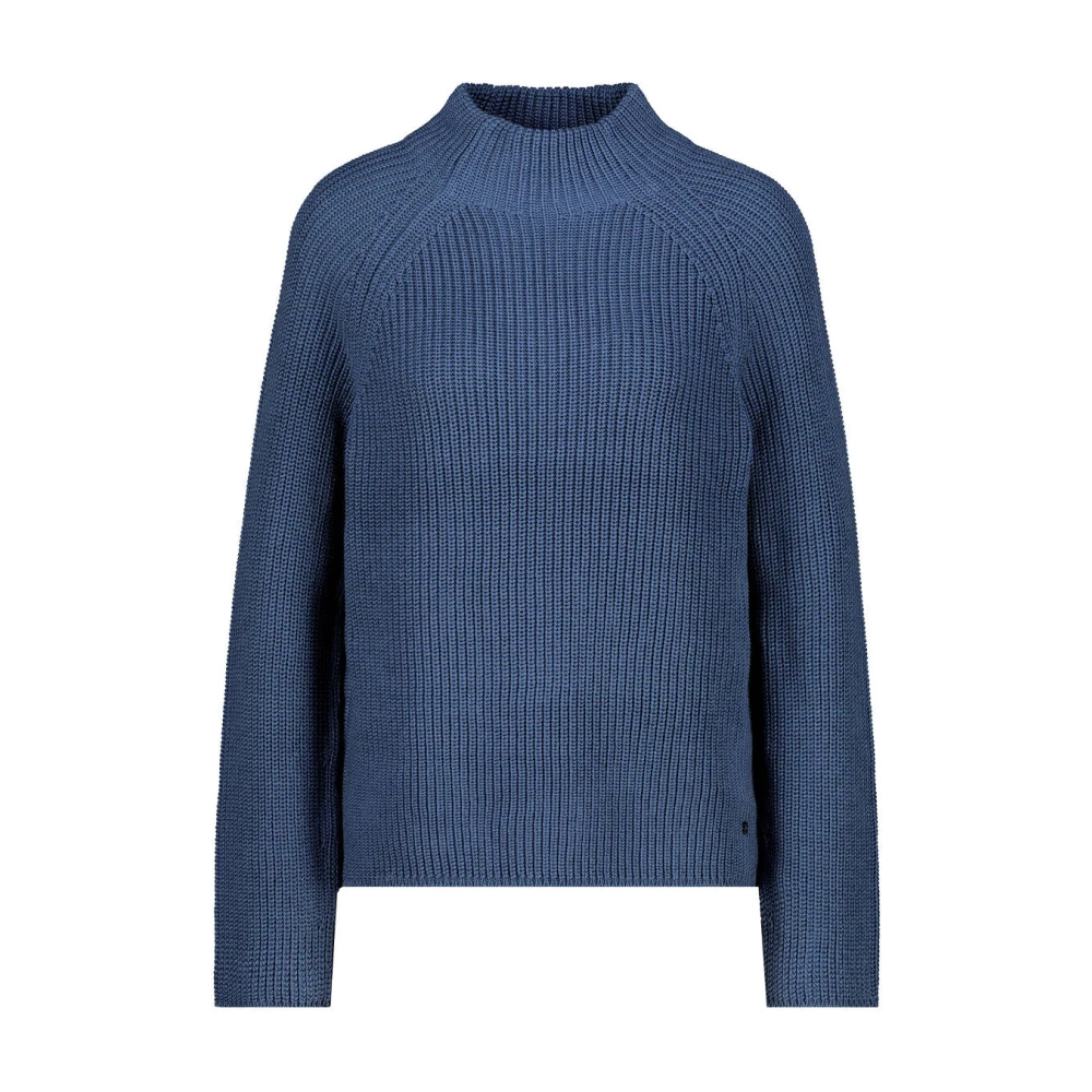 Monari Stijlvolle Pullover Sweater Blue Dames