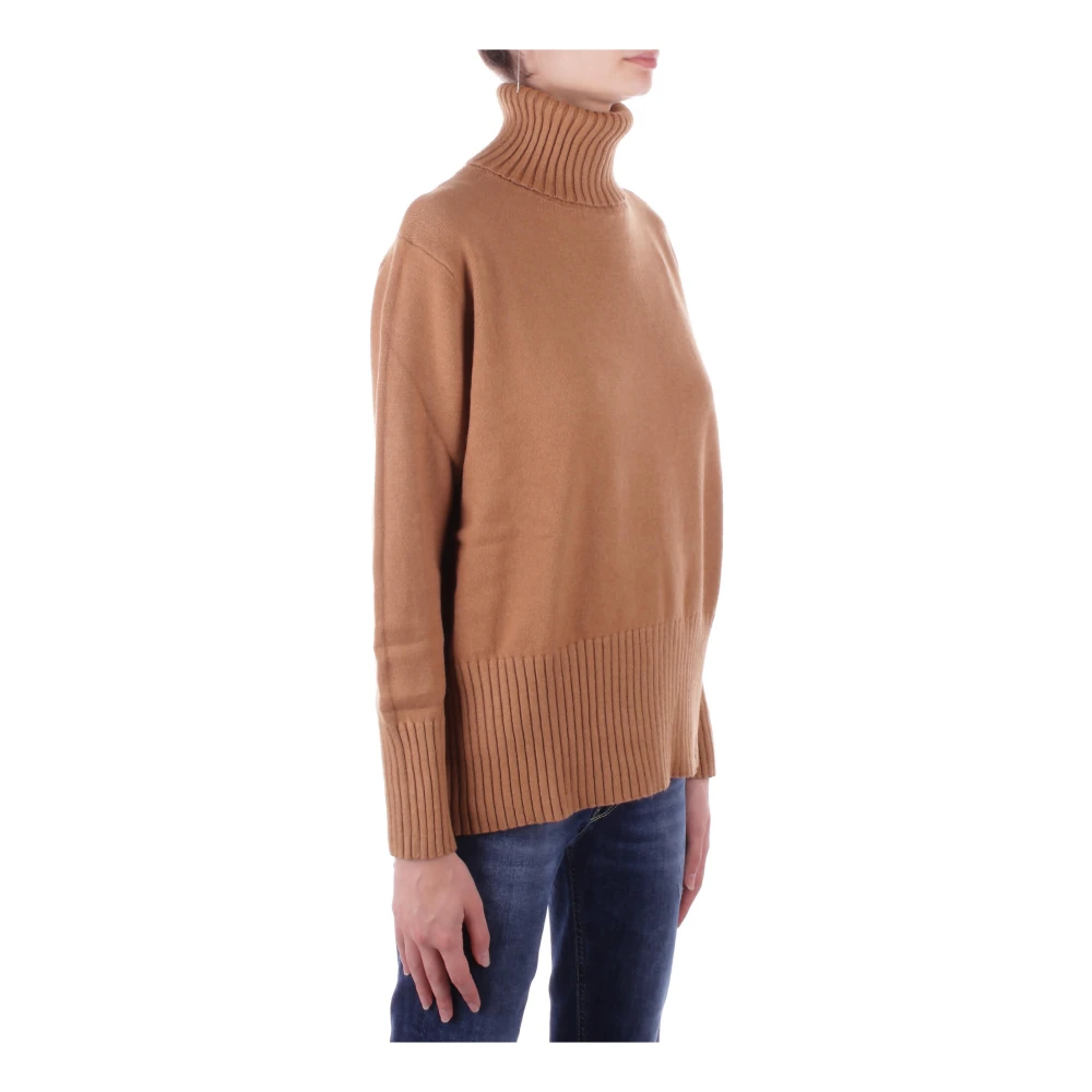 H2O Bruine Trui met Geborduurde Details Brown Dames