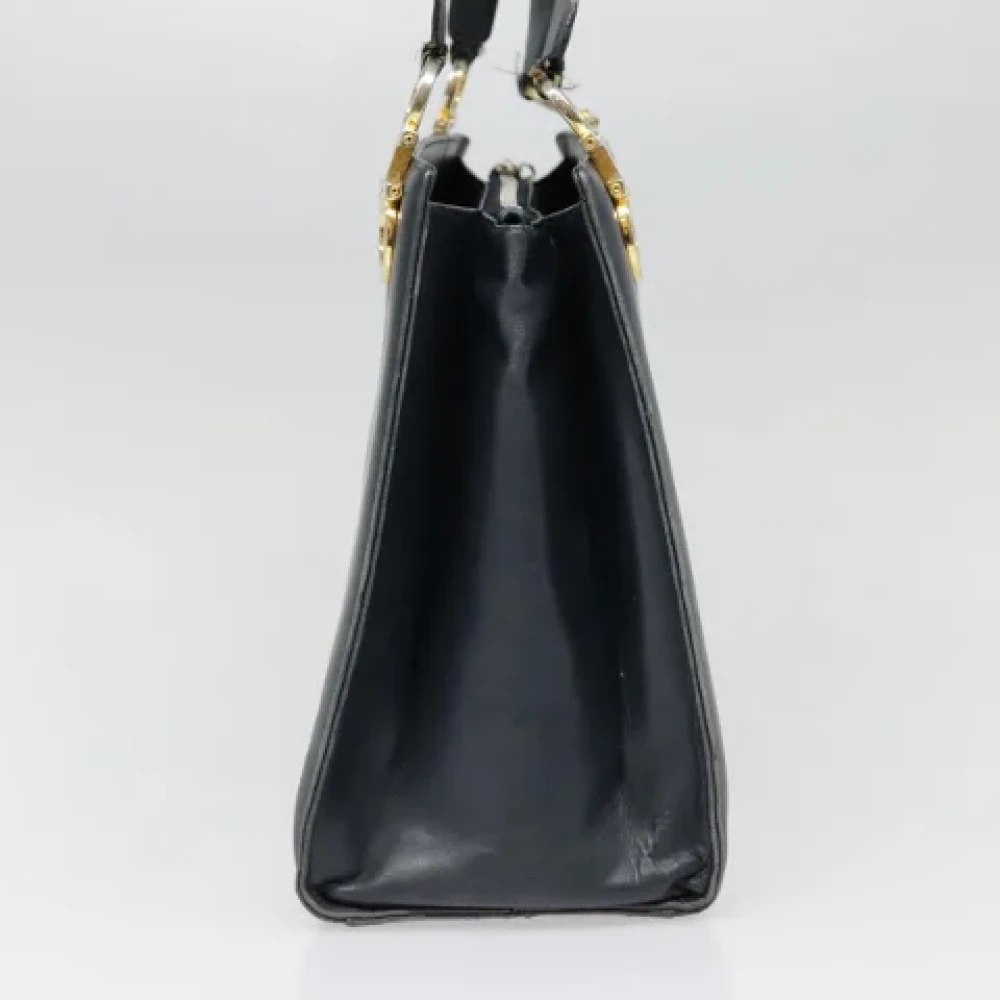 Salvatore Ferragamo Pre-owned Leather totes Black Dames