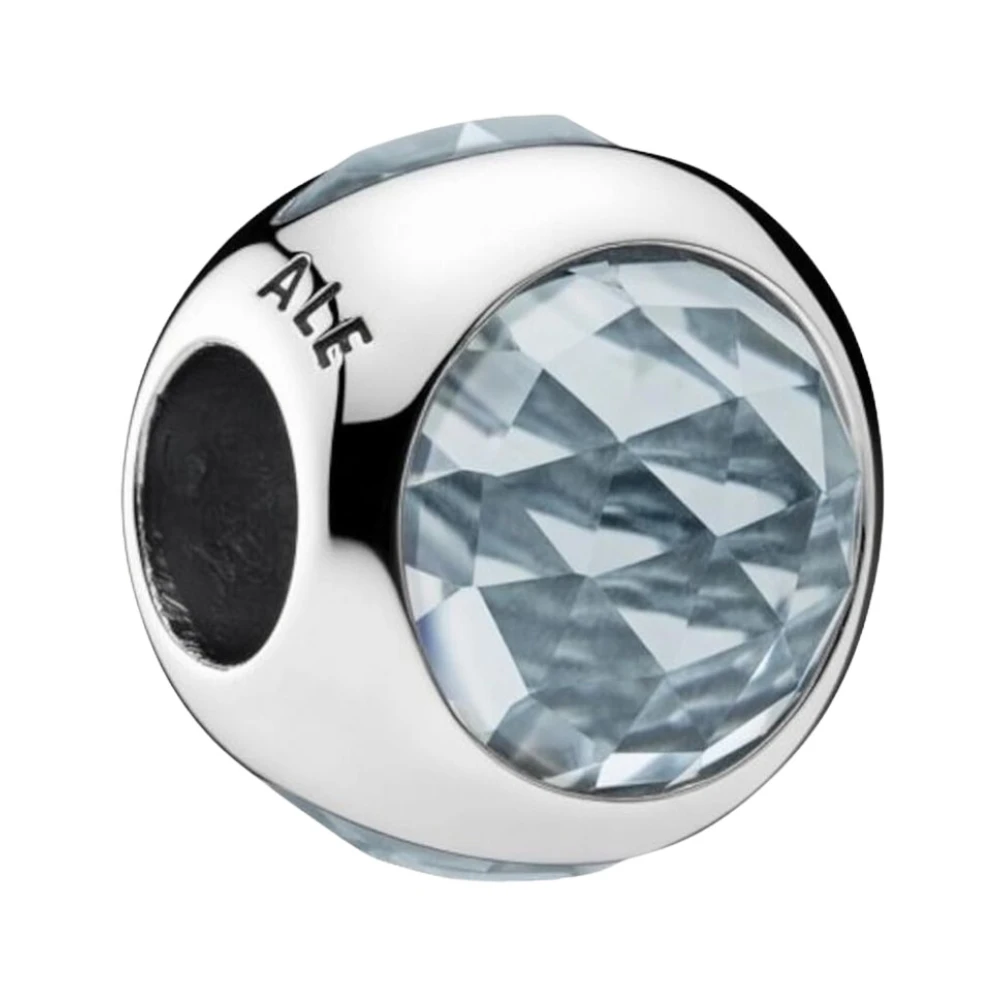 Pandora Blue Jewellery, Female, One Size, Aqua Radiant Droplet Charm