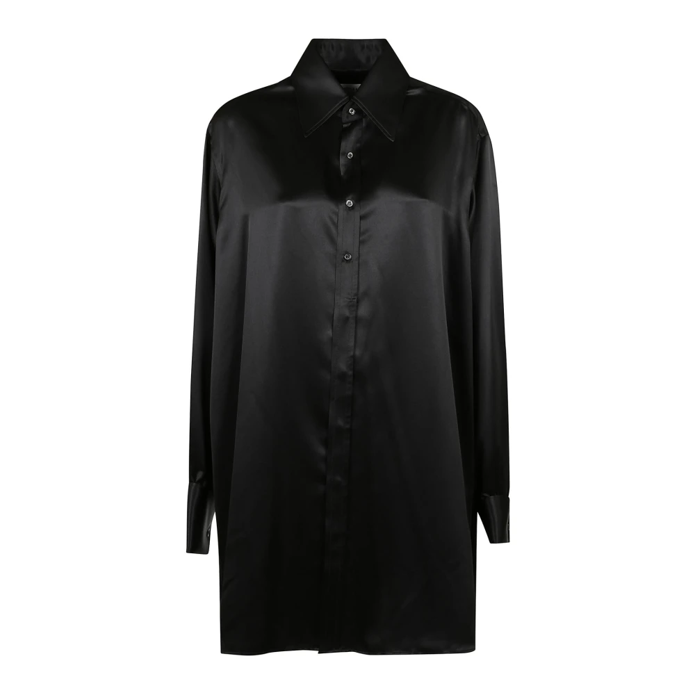 Maison Margiela Stijlvolle longsleeve Black Dames