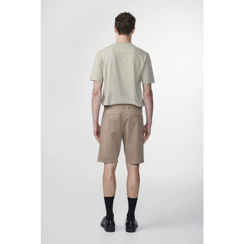 Nn07 Casual T-shirt van Pima-katoen Beige Heren