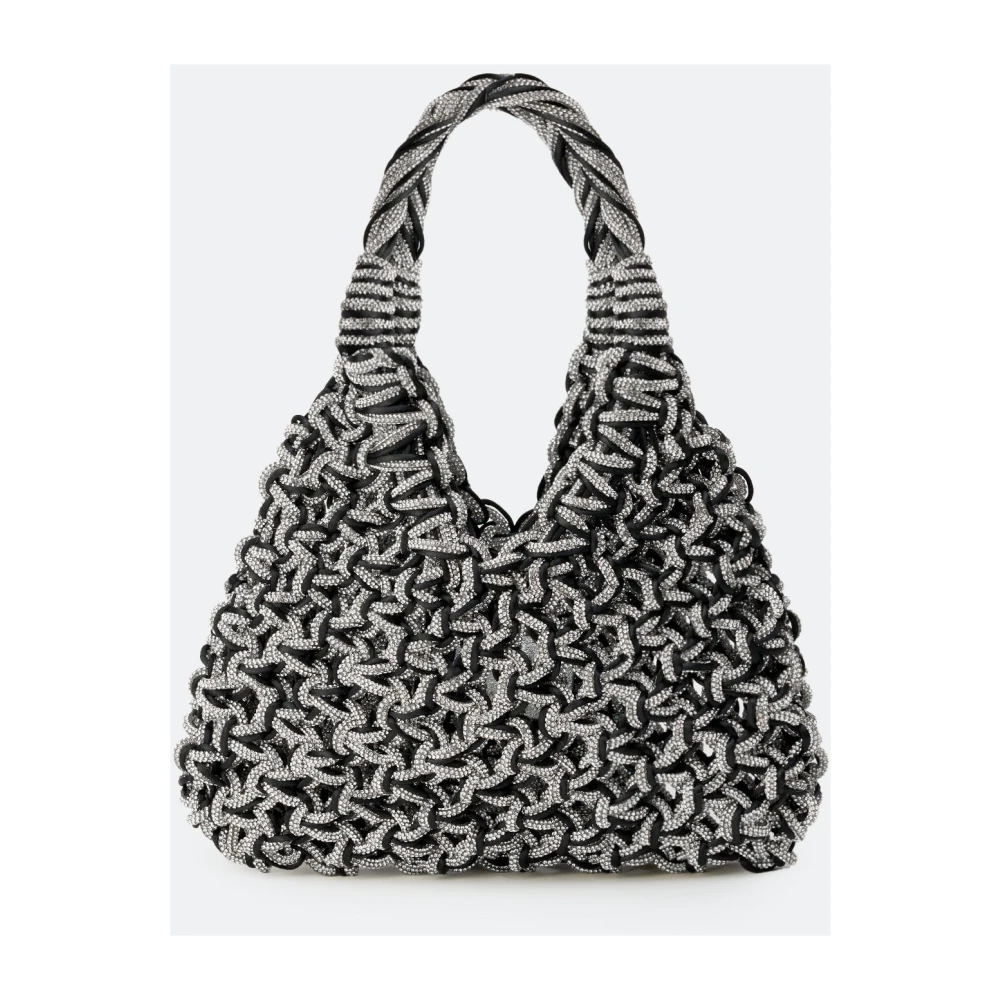 Hibourama Satijnen Kristal Handtas Multicolor Dames