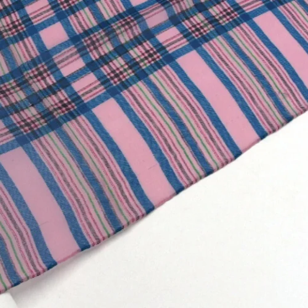 Chanel Vintage Pre-owned Silk scarves Pink Dames