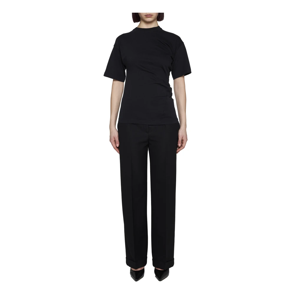TotêMe Zwarte T-shirts en Polos Black Dames