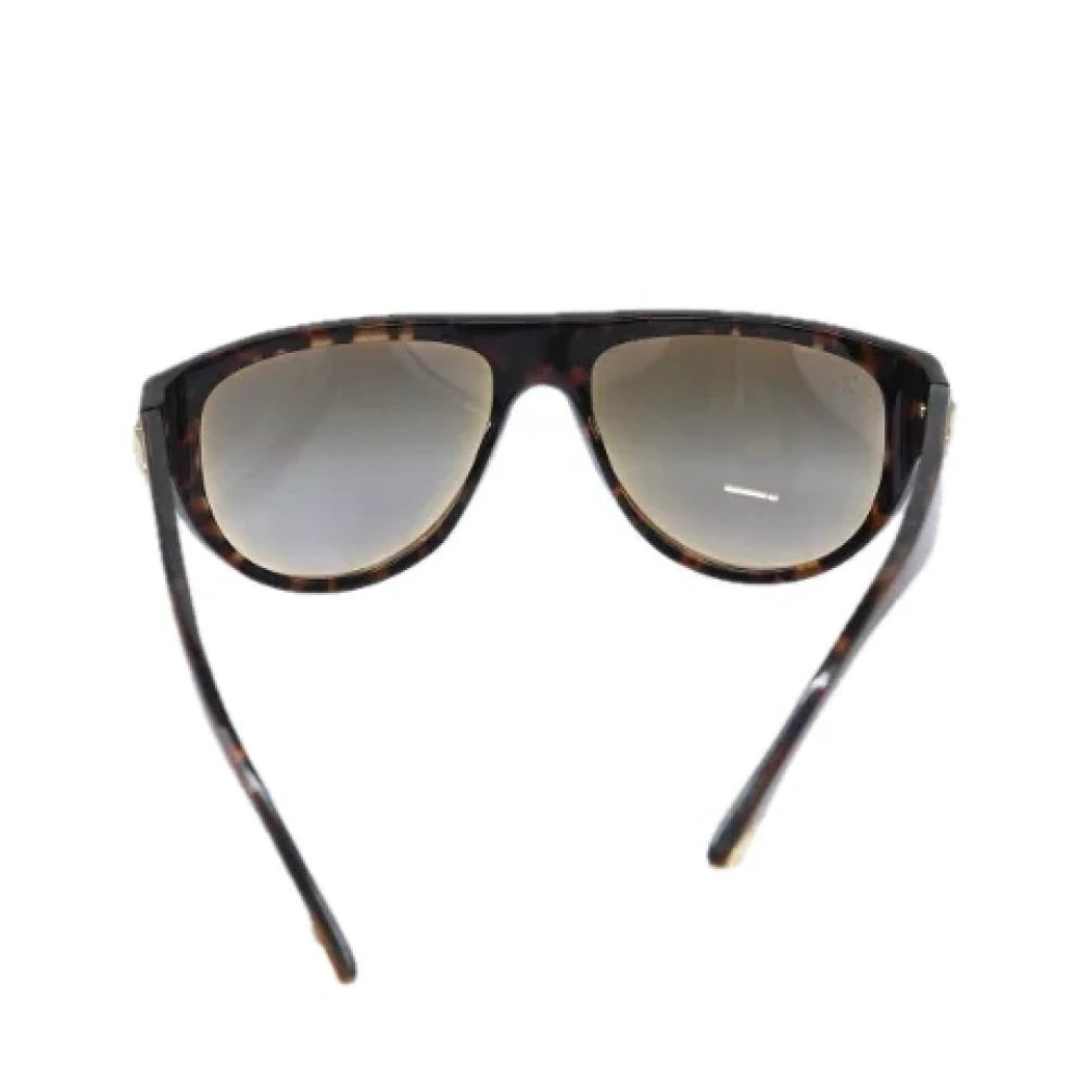 Louis Vuitton Vintage Pre-owned Plastic sunglasses Brown Heren