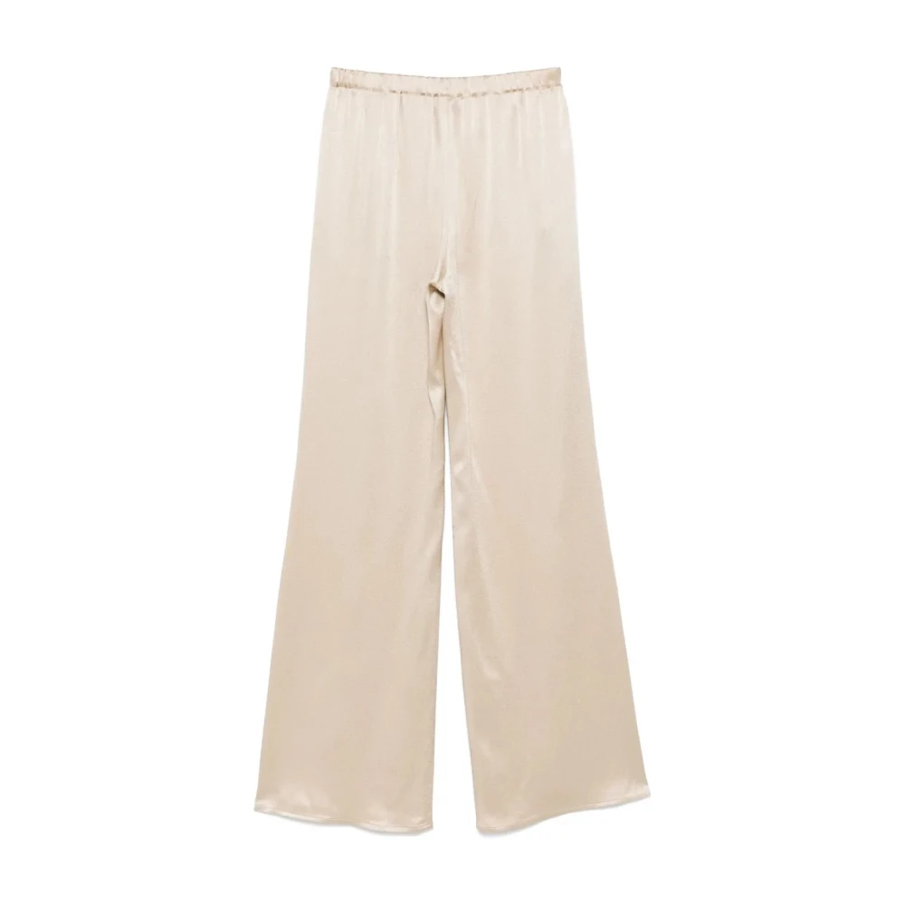 Antonelli Firenze Wijde broek Rapolano 120 Beige Dames