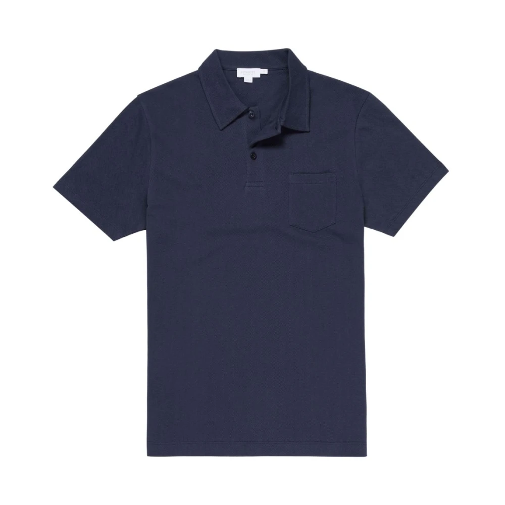 Sunspel , Herren, Oberteile, Blau, 2XL