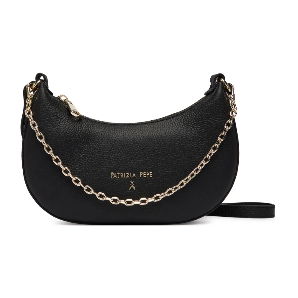 Patrizia Pepe Vrouw Zwart Tassen Dames, One Size, Shoulder Bags