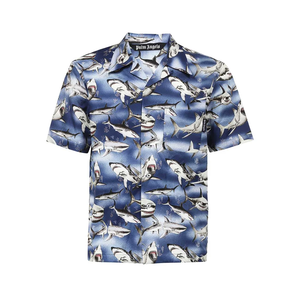 Shirts > Short Sleeve Shirts - - Palm Angels - Modalova