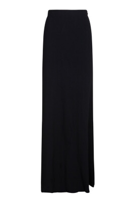 black-flared-maxi-skirt