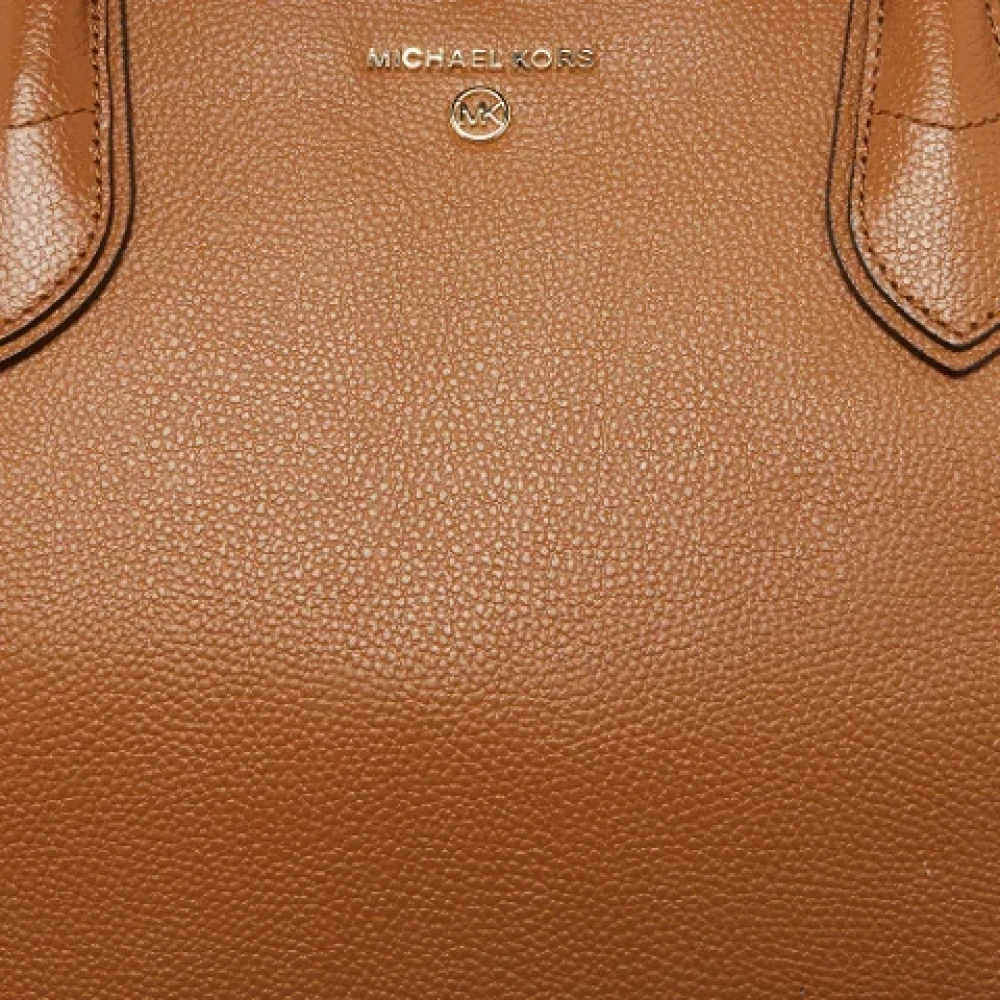 Michael Kors Pre-owned Leather shoulder-bags Brown Dames