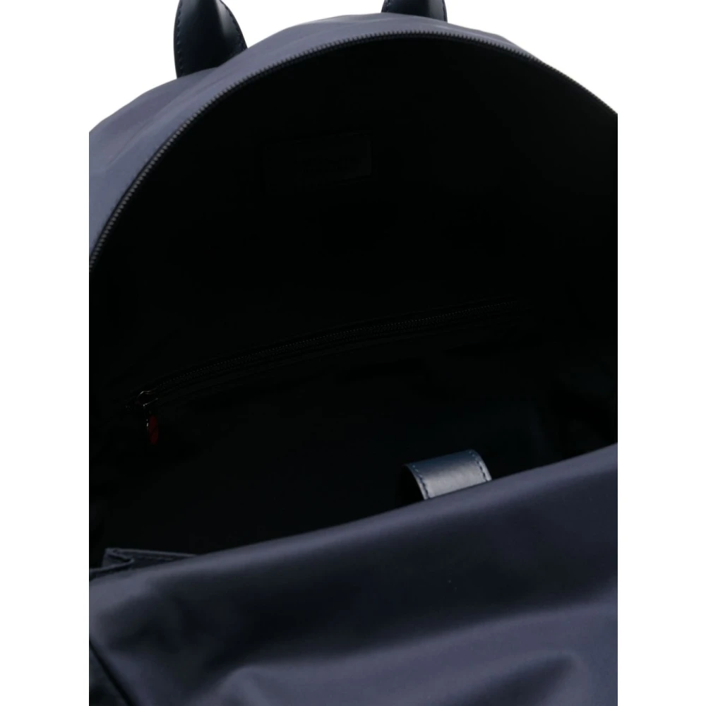 Kiton Blauwe Rugzak met Ritssluiting Blue Heren