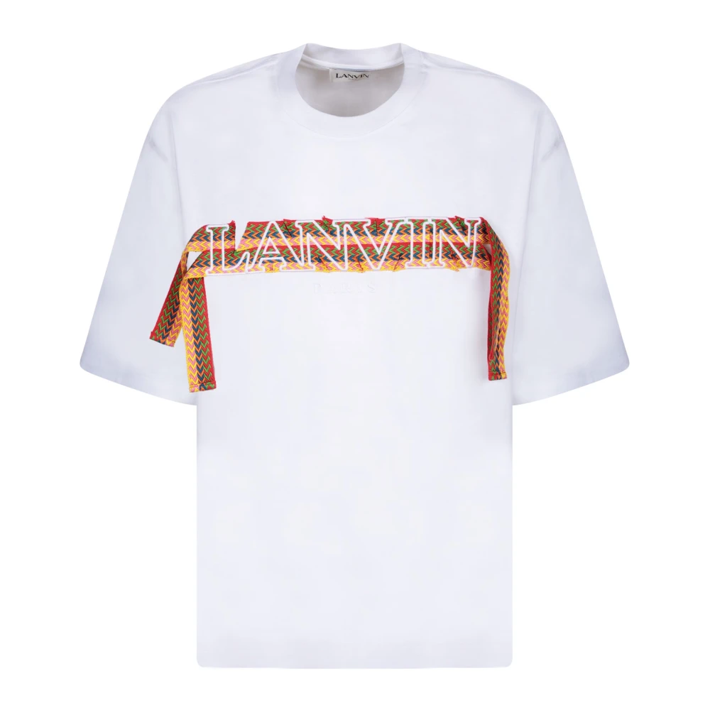 Lanvin Klassiek Wit T-Shirt White Heren