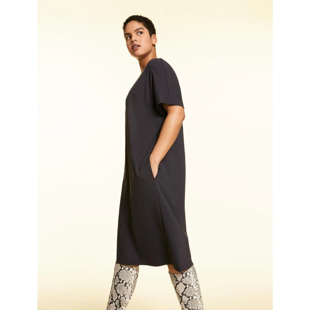 Marina Rinaldi Jerseyjurk met Odalisca-stijl Purple Dames