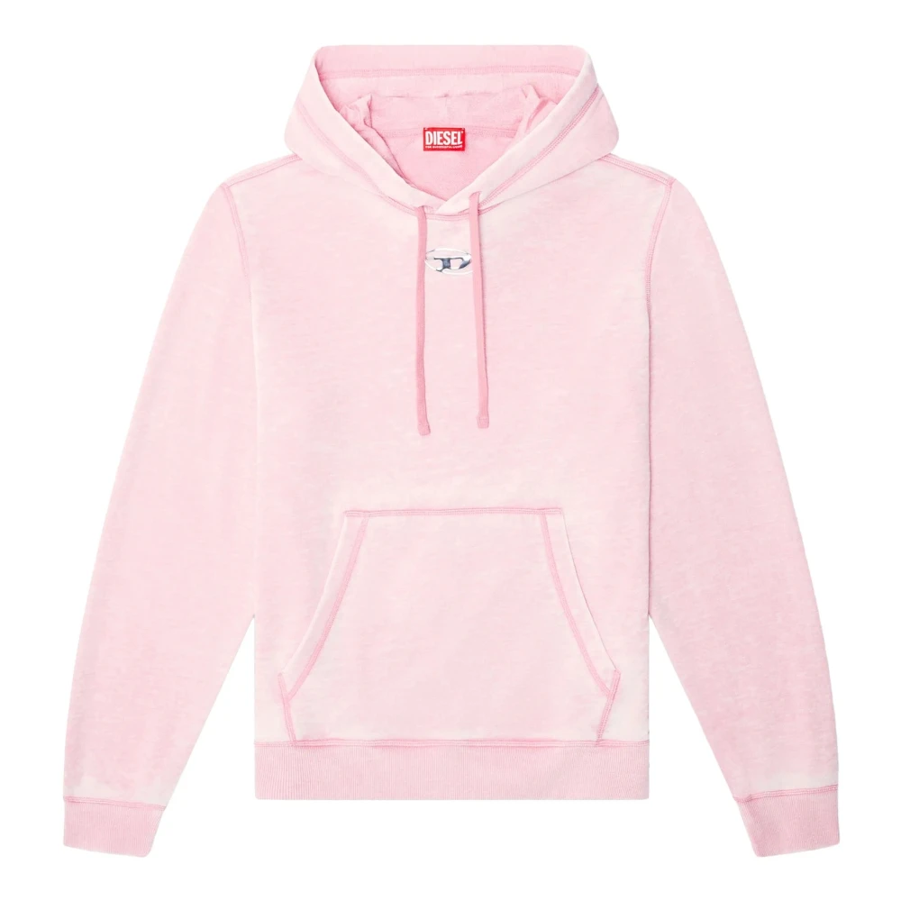 Diesel Roze Sweater Collectie Pink Heren