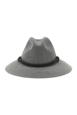 Filt-fedora med Monili-band