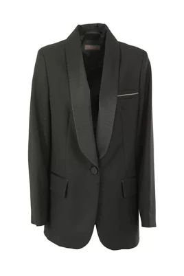 Shawl Collar Smoking Jacket