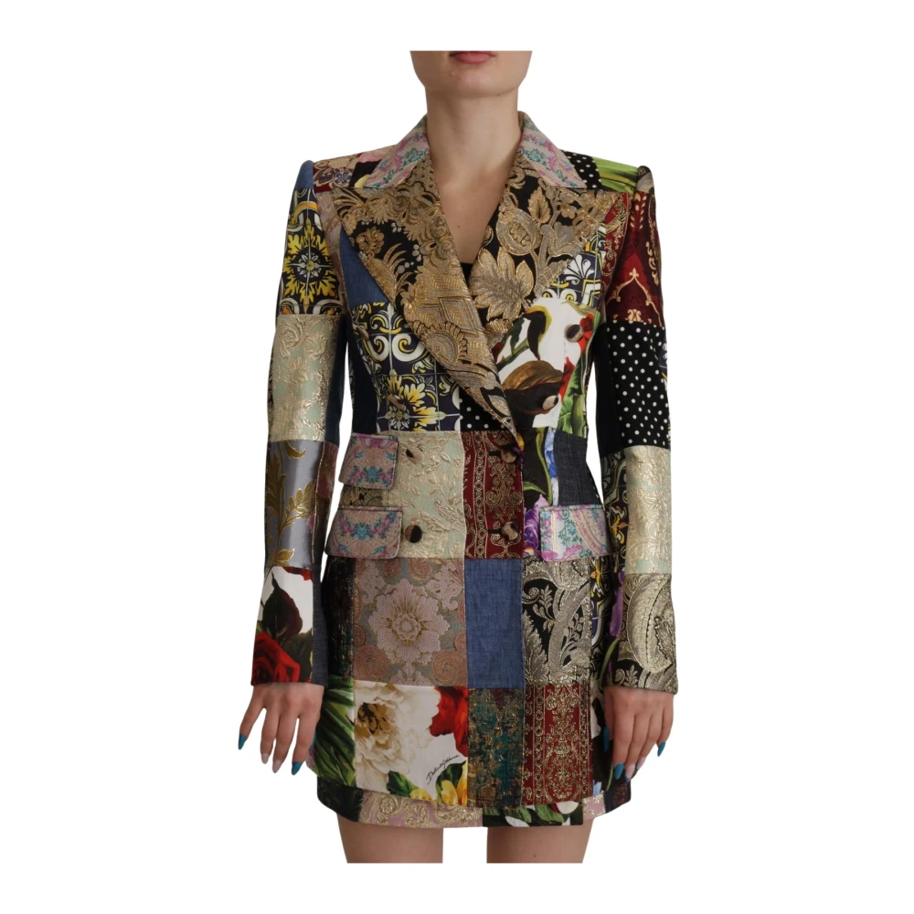 Dolce & Gabbana Women's Patchwork Brocade Blazer