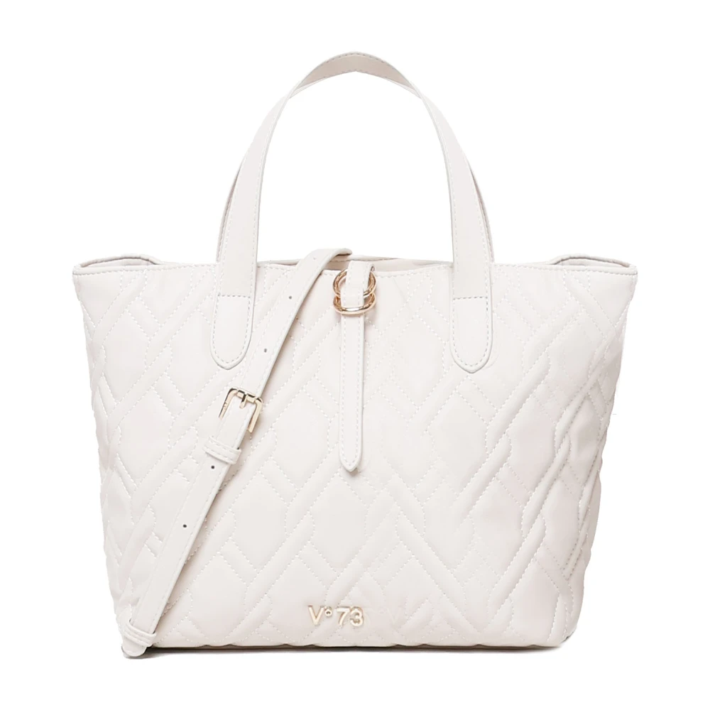 V73 Witte Eco-lederen Winkelmand Margaret White Dames