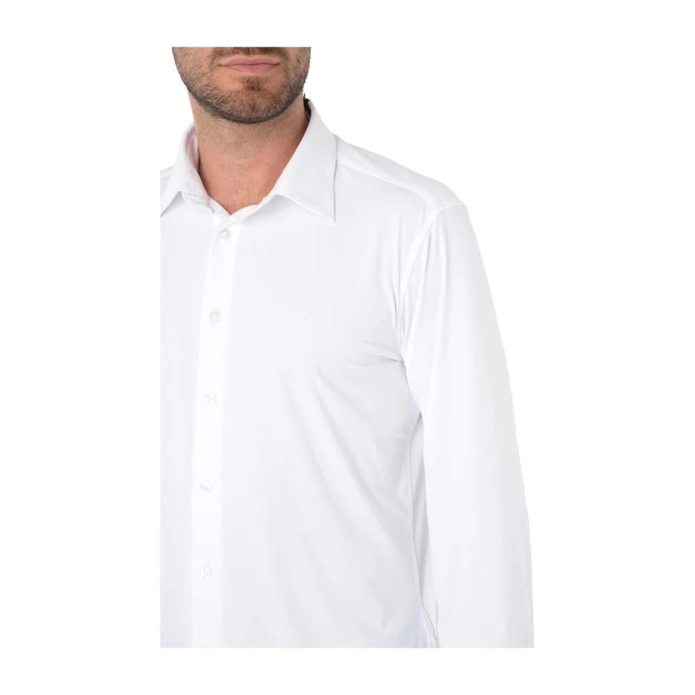 RRD Witte Oxford Overhemd Slim Fit Non-Iron White Heren