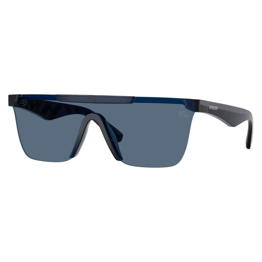 Burberry Unisex Blue Rectangle Sunglasses