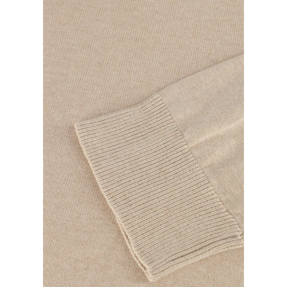 Selected Homme Heren Beige Crew Neck Trui Beige Heren