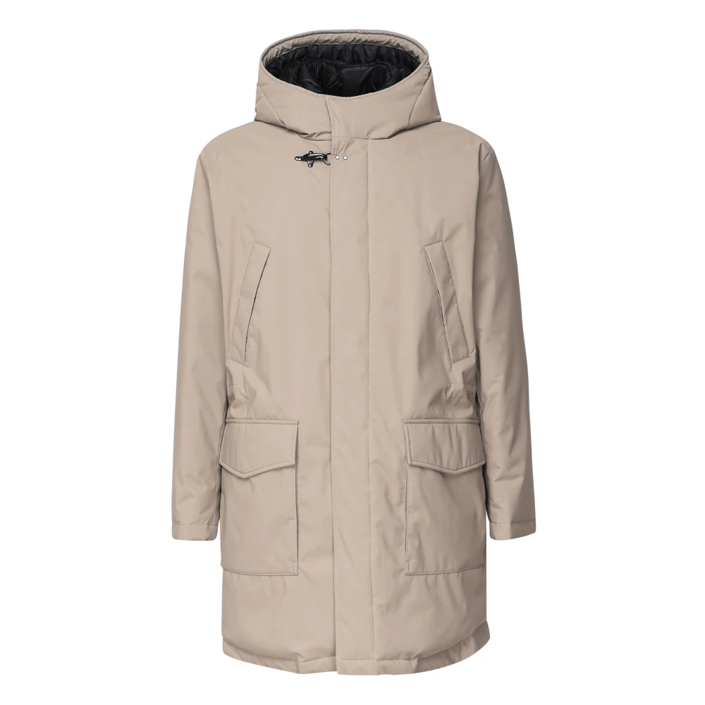 Fay Piuma Parka Touwjas Beige Heren