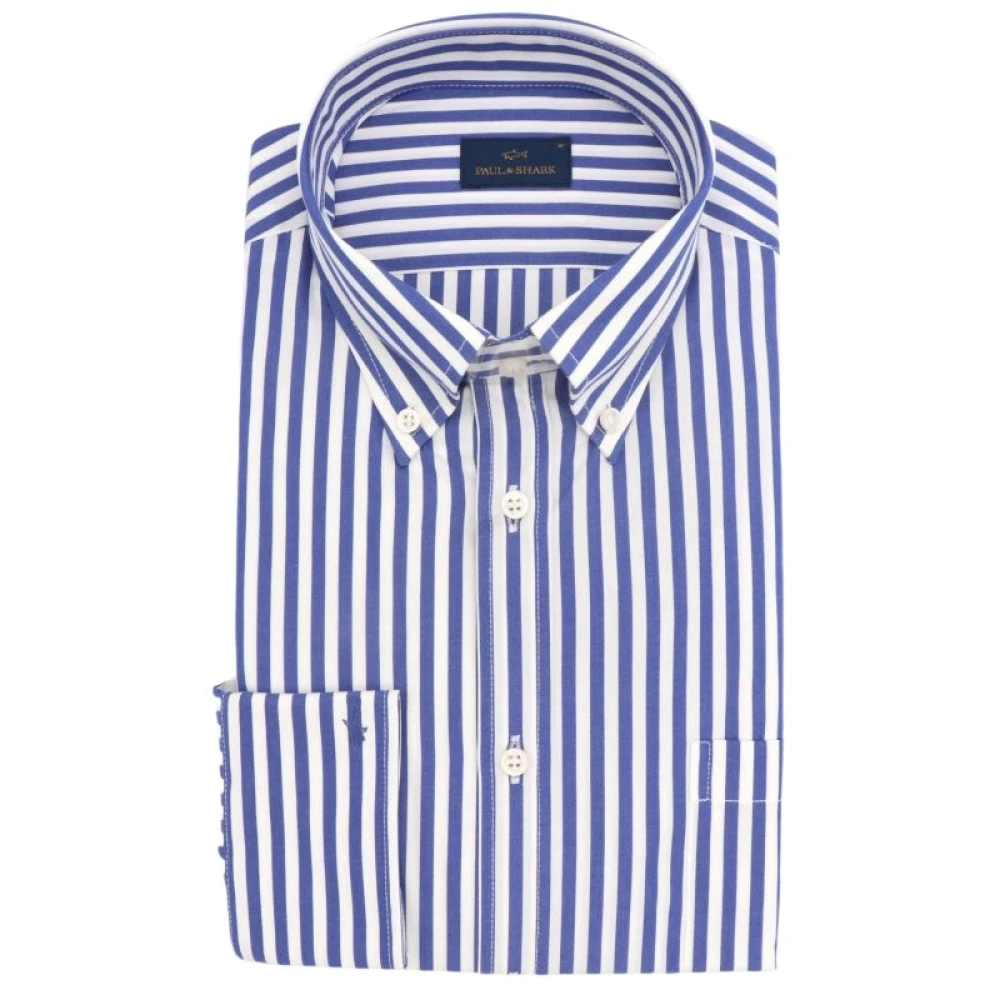 Paul & Shark Blue Paulshark - Shirts > Formal Shirts - Male - Formal Shirts - M - Shirts