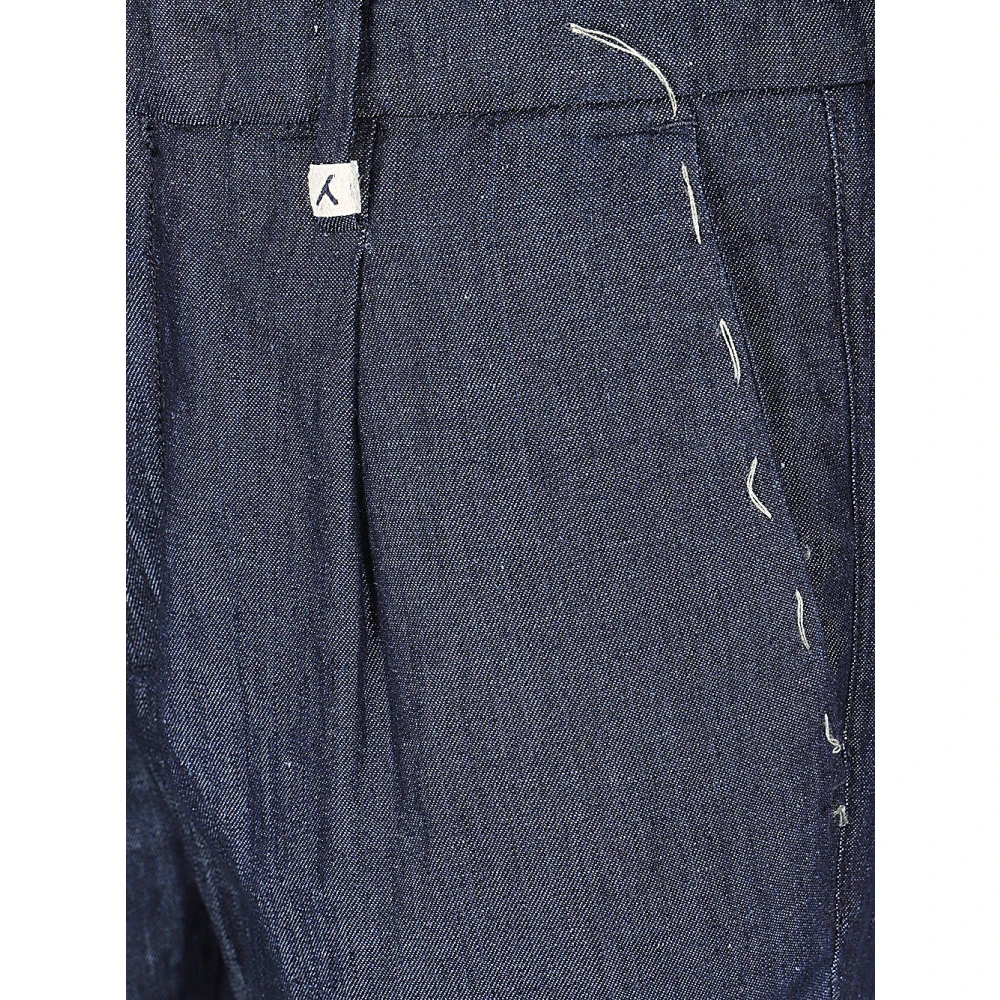 Myths Suit Trousers Blue Heren