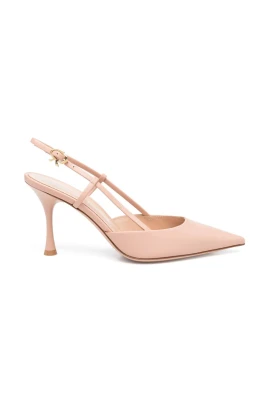 Ribbon Pumps med hög klack
