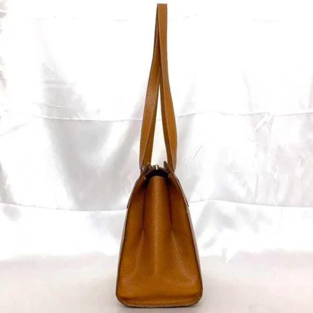Loewe Pre-owned Leather shoulder-bags Brown Dames