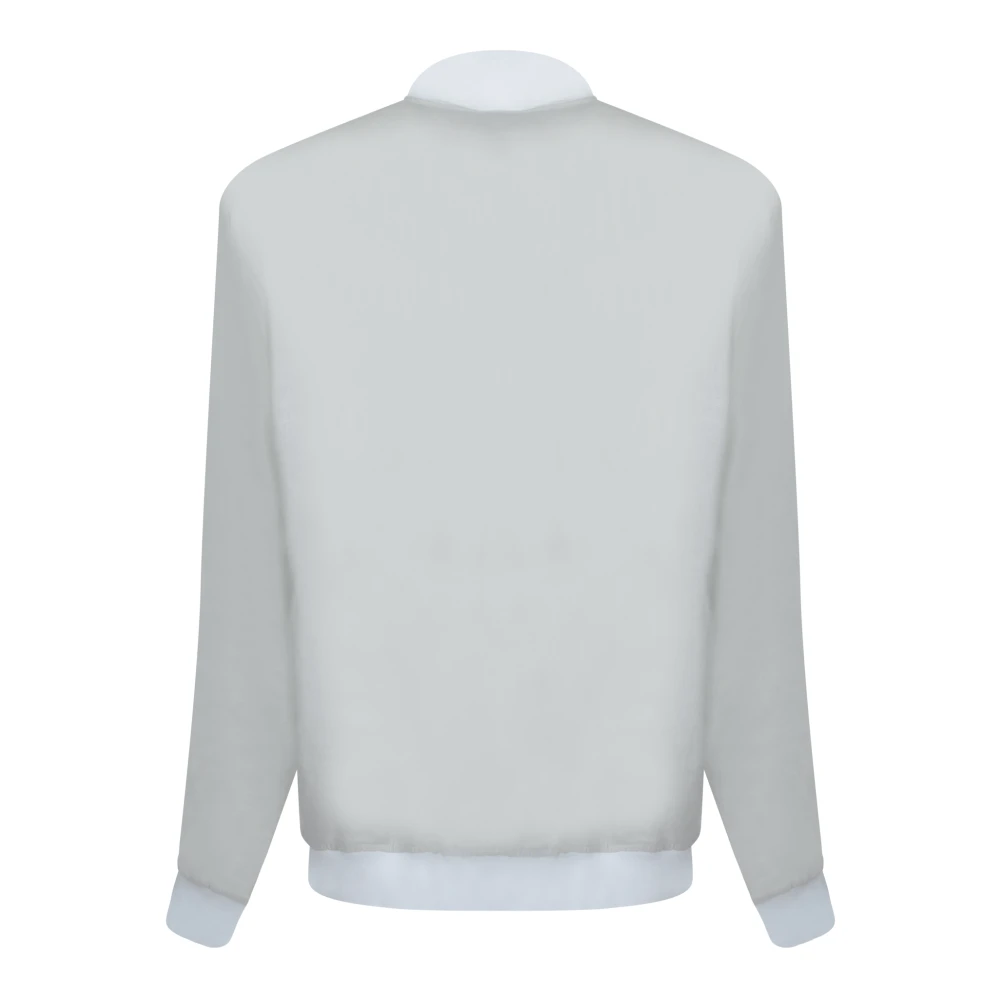 Kiton Witte Jas voor Mannen White Heren