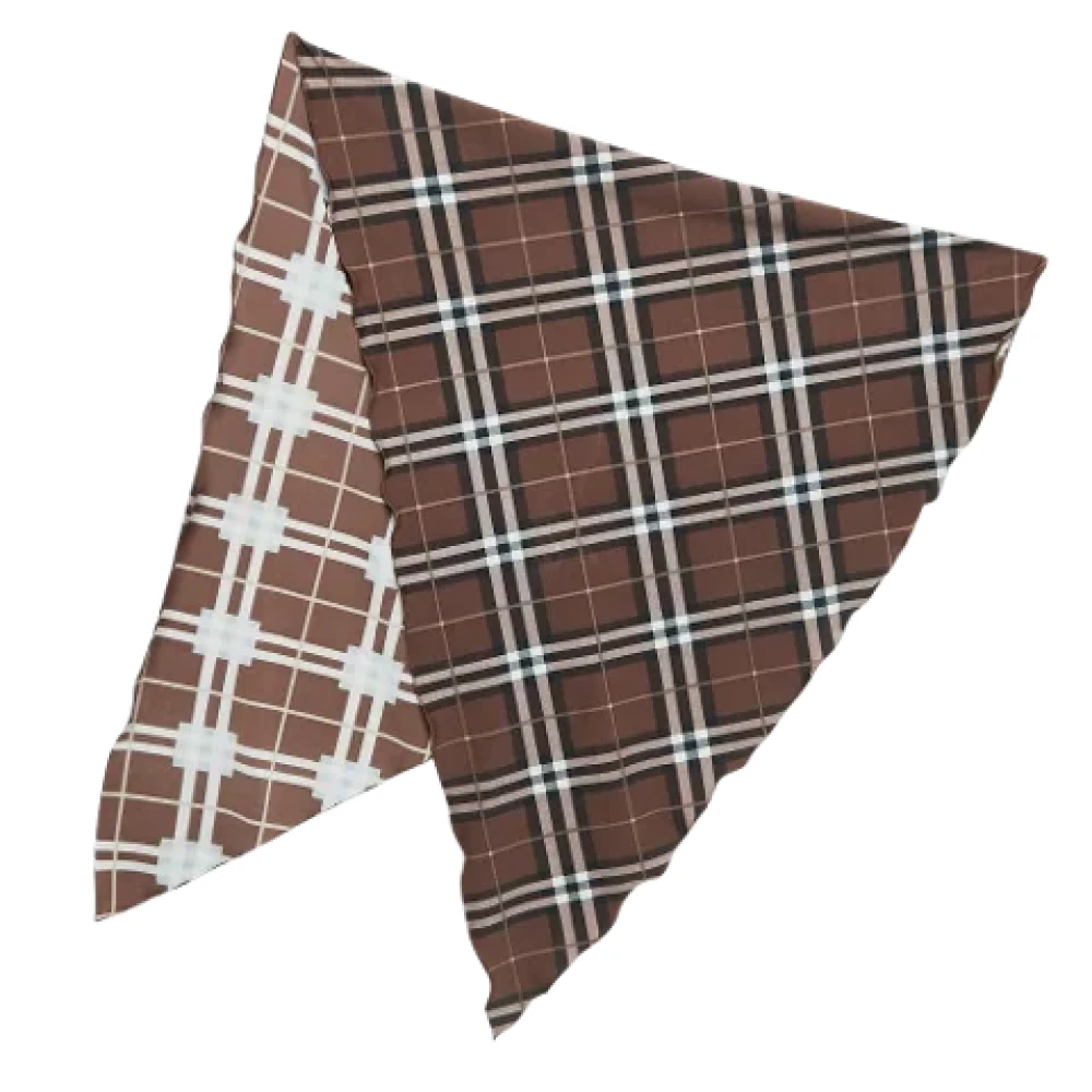 Pre-owned > Pre-owned Accessories > Pre-owned Scarves - - Burberry Vintage - Modalova