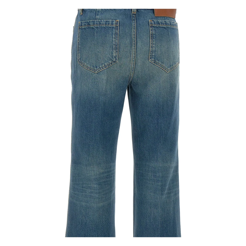 Victoria Beckham Alina Denim Jeans Blue Dames