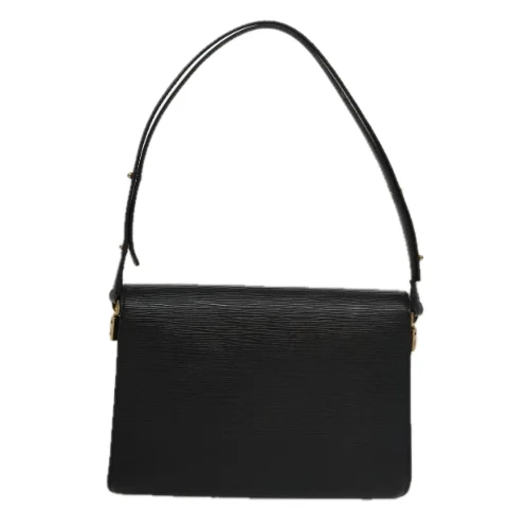 Louis Vuitton Vintage Pre-owned Leather louis-vuitton-bags Black Dames