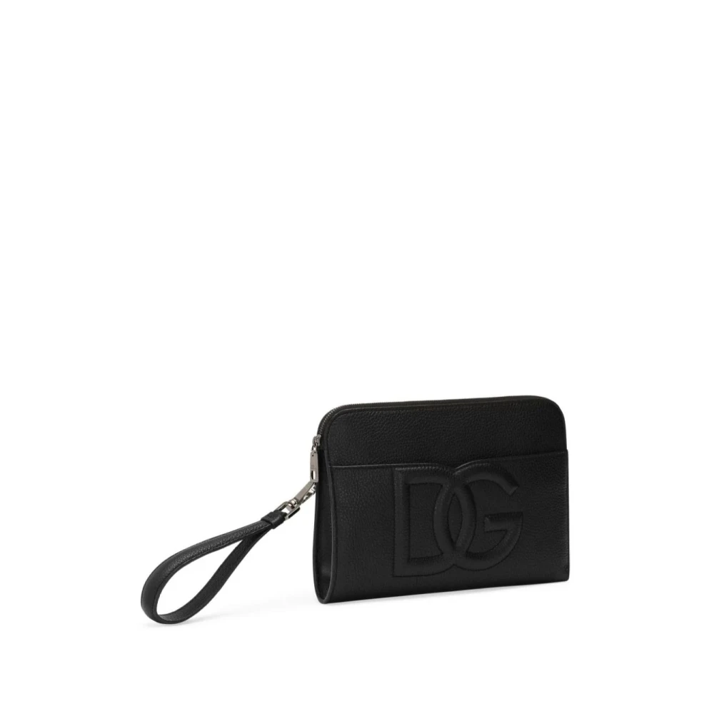Dolce & Gabbana Zwarte Pouch Tassen Black Heren