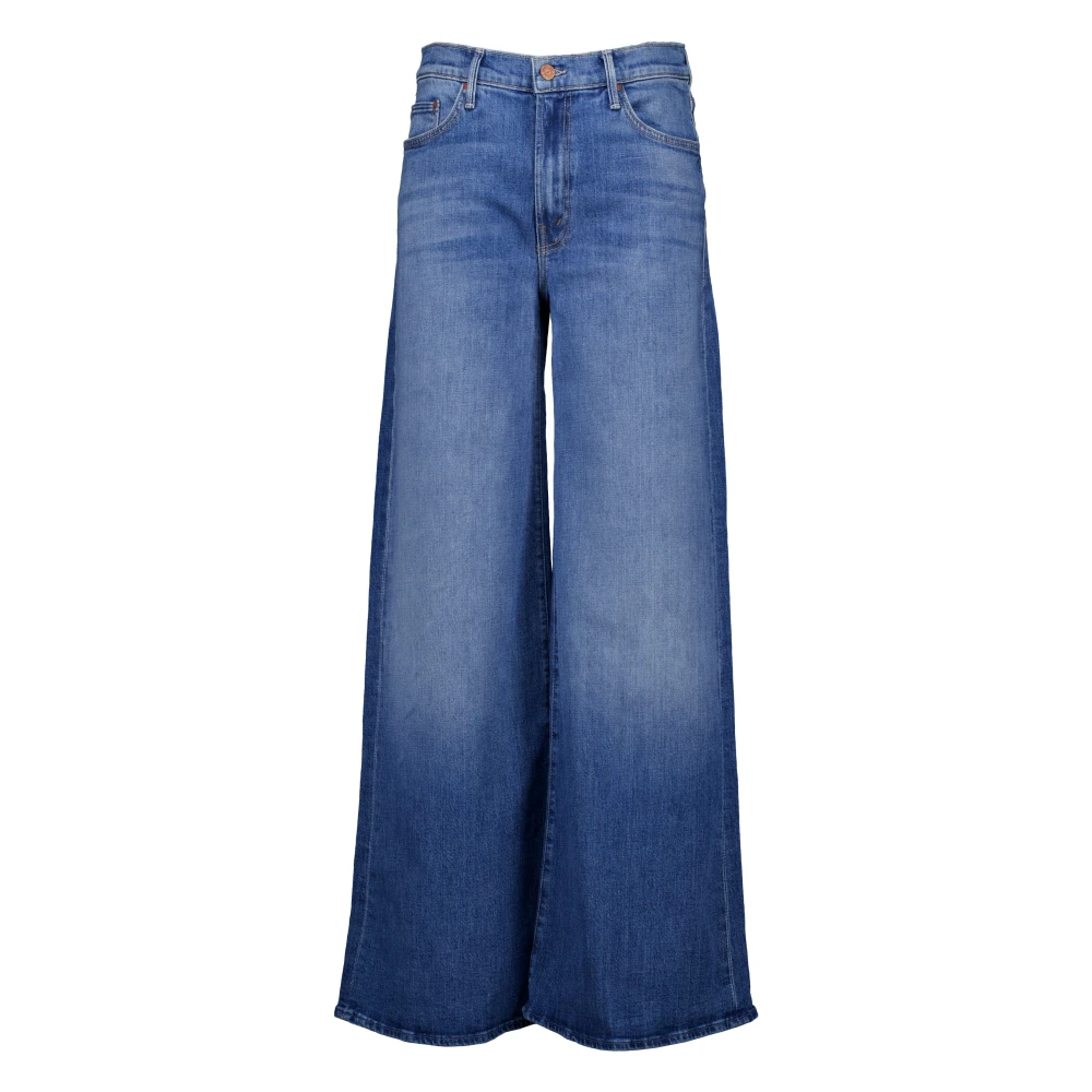 Mother Undercover Blauwe Jeans Blue Dames