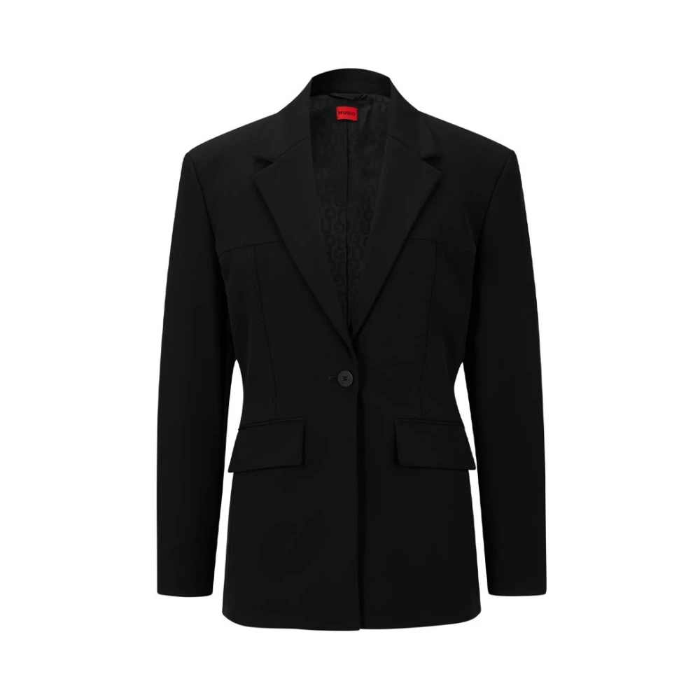 Hugo Boss Stijlvolle Jas voor Mannen Blue Dames